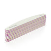 Double-sided washable half-moon nail file 100/100