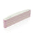 Double-sided washable half-moon nail file 100/100