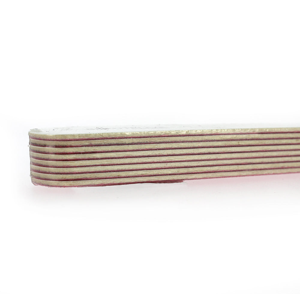 Pink 2-sided nail file 150/180 x8