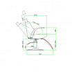 Fauteuil LIONESS REC inclinable