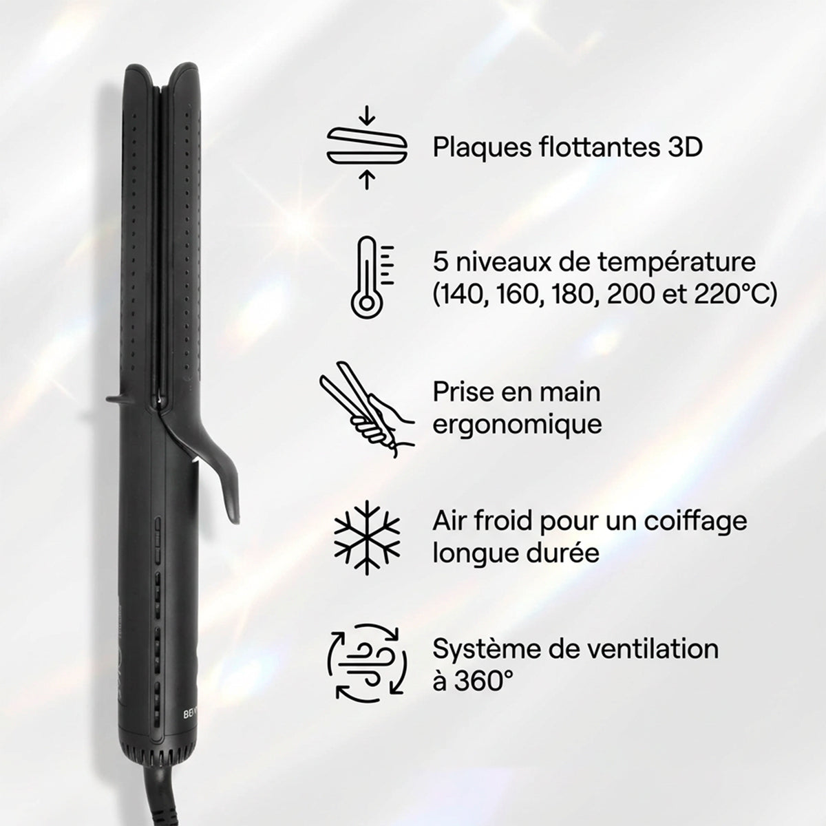 Lisseur Boucleur 2 en 1 BLOW STYLER 2