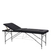 Lit de massage Varis noir pliant domicile