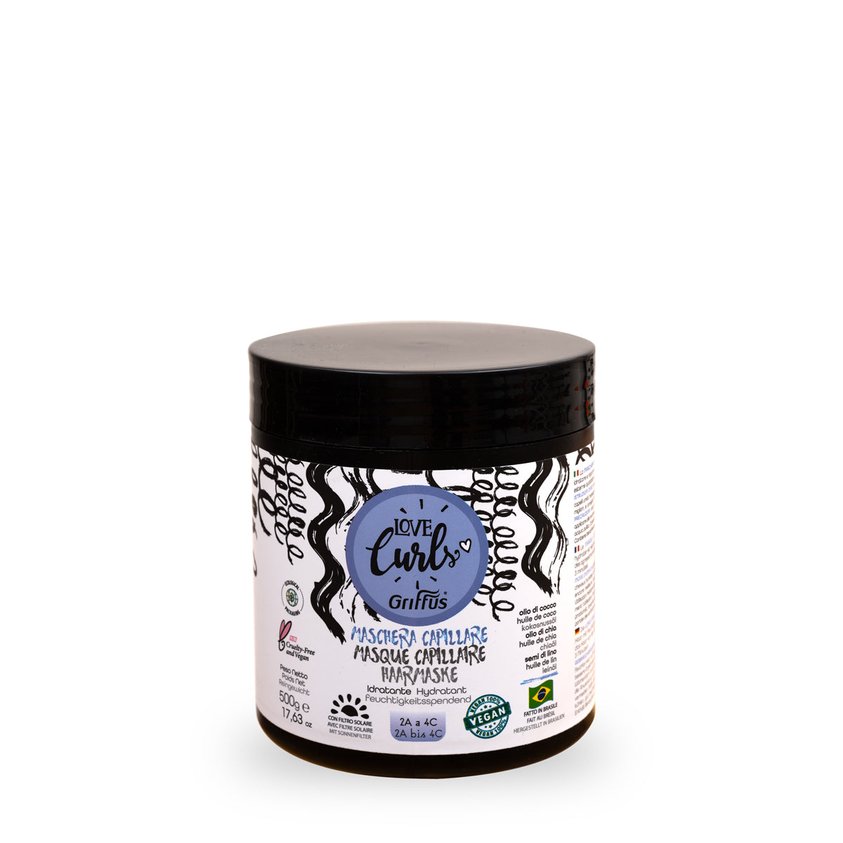 Masque Cheveux Bouclés Love Curls