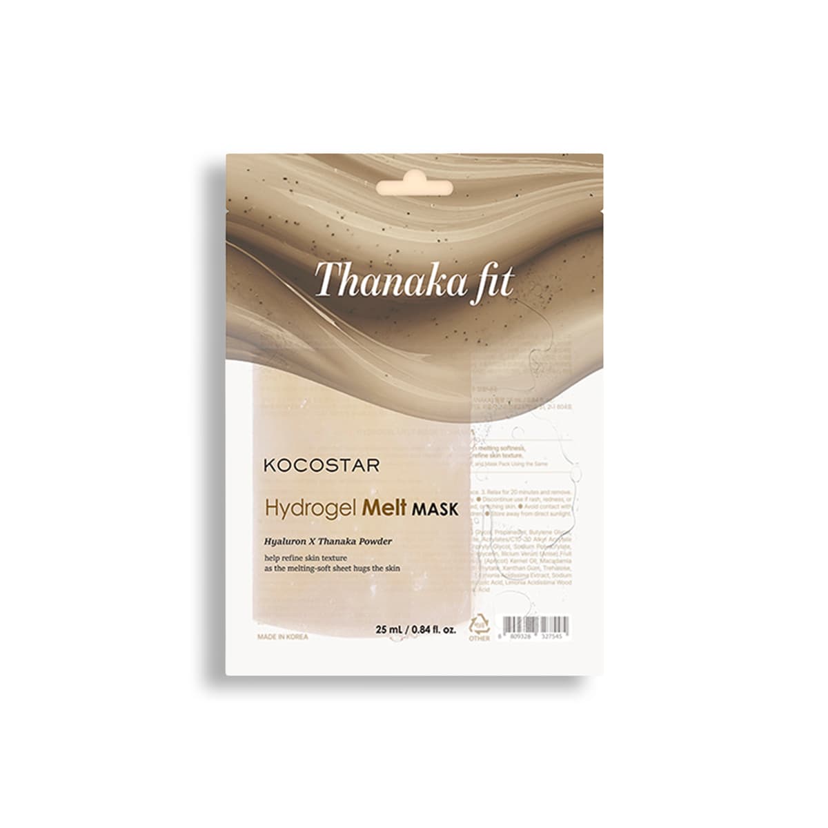 Masque Visage Hydrogel Fondant Thanaka
