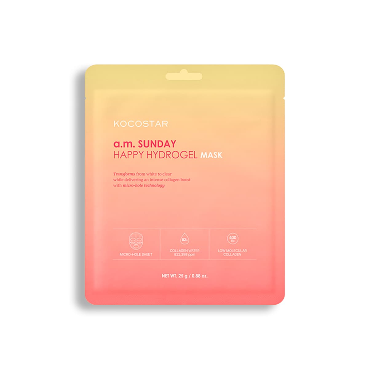 Masque Visage Hydrogel Collagène Boost