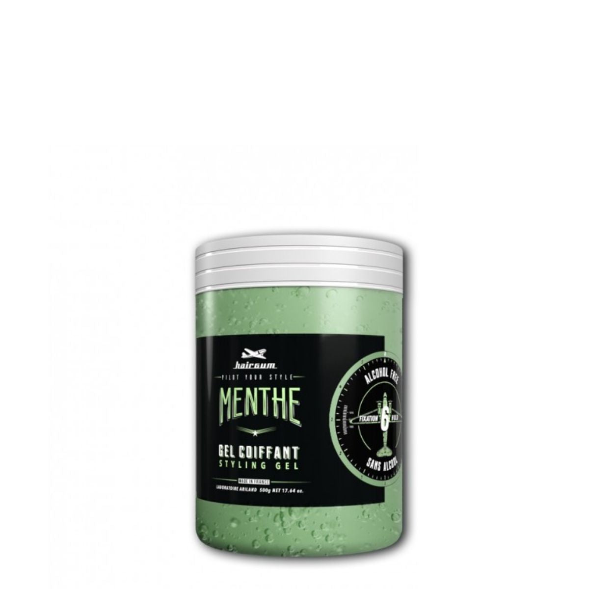 Long-Lasting Hold Hair Gel Mint Scent