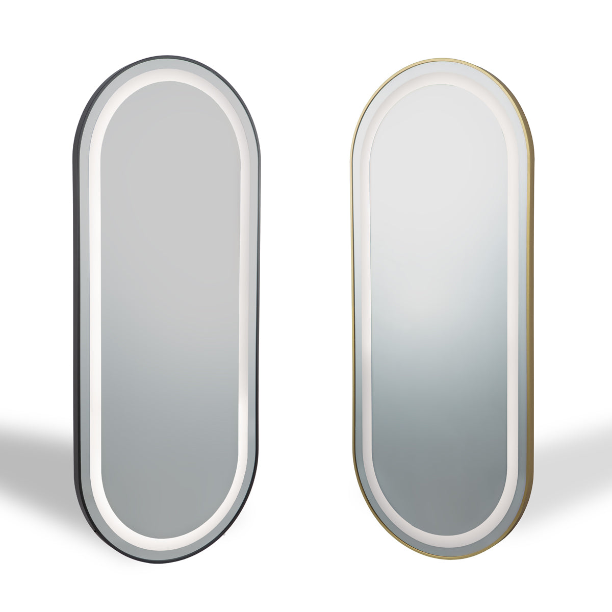 Miroir LOOP Ovale avec Lumière LED