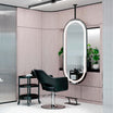 Miroir LOOP Ovale avec Lumière LED