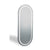 Miroir LOOP Ovale avec Lumière LED