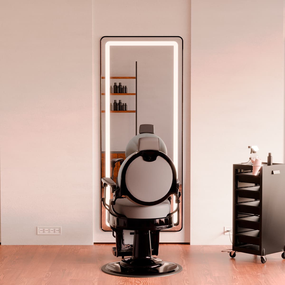 REC Rectangular Mirror with LED Light