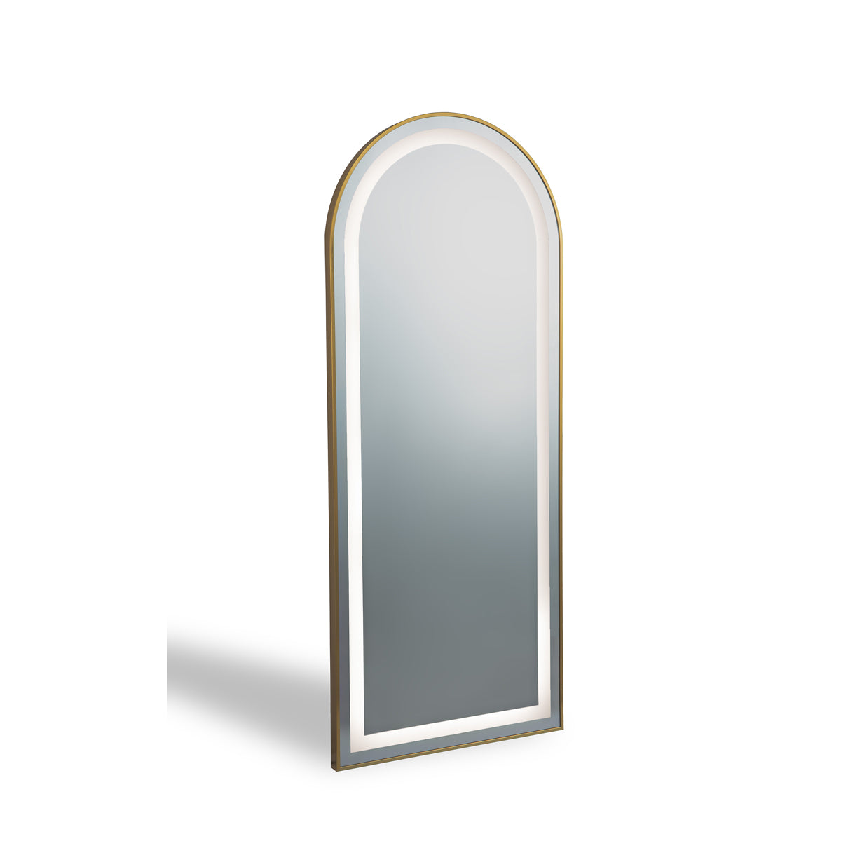 Miroir RIM Semi-Ovale avec Lumière LED