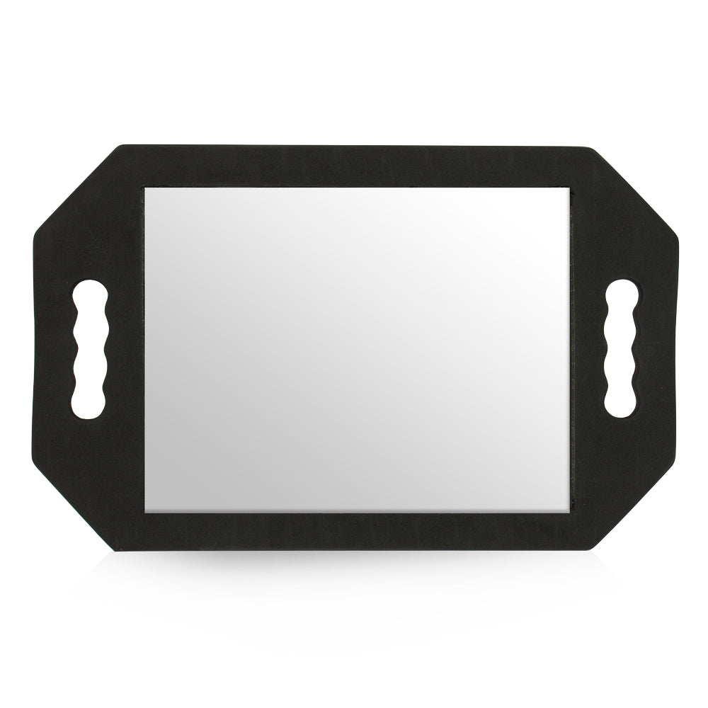 Hand mirror for hair salon