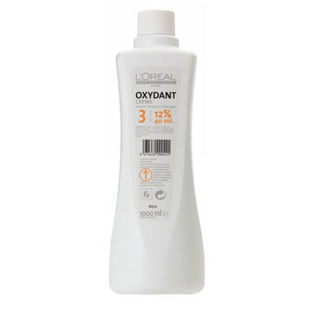 Stabilized cream developer
