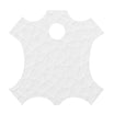 MADAME Quilted Button Chest White Gloss Frame