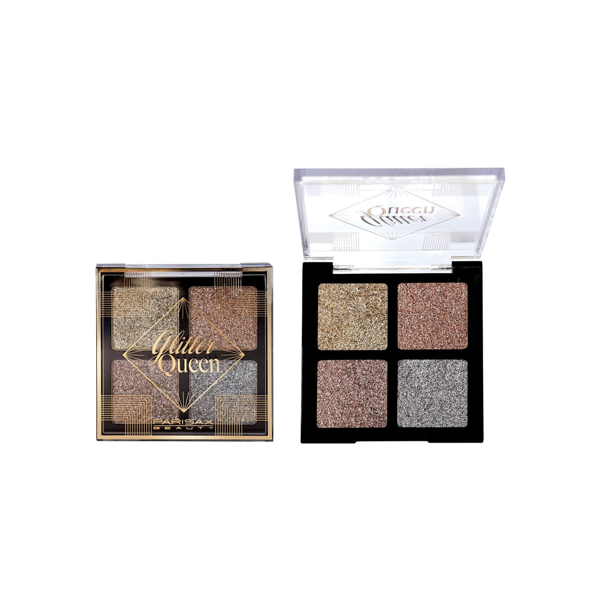 Palette 4 Ombres à Paupières Glitter Queen
