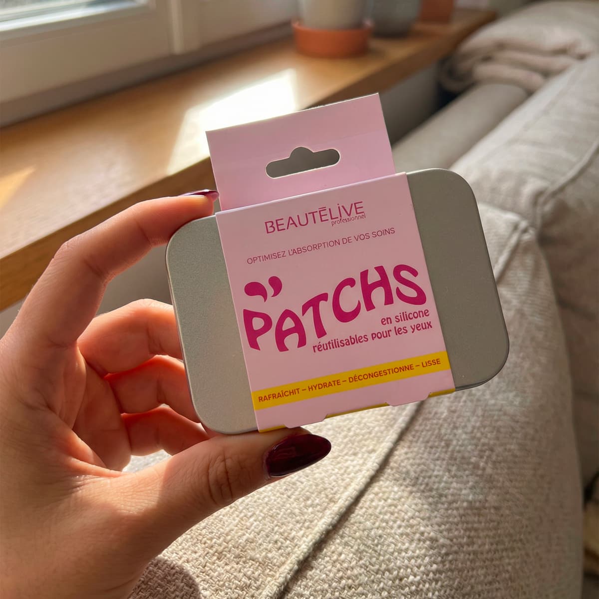 Patchs Yeux Réutilisables Silicone
