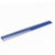 Slanted ABS Cutting Comb 18cm, blue