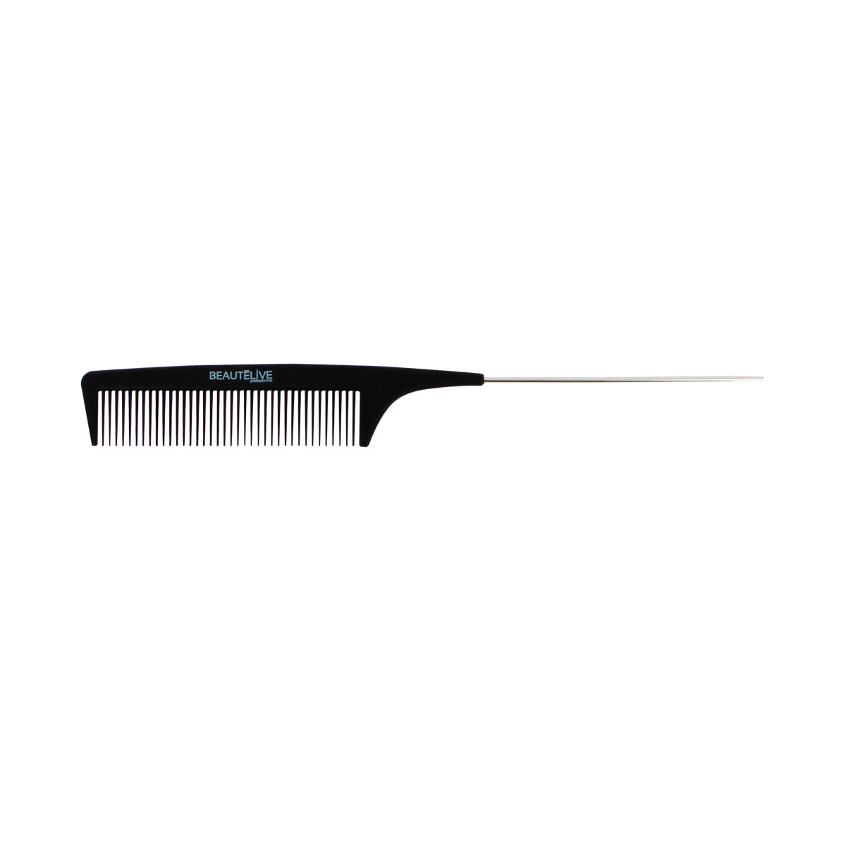 Black Carbon Iron Tail Comb 21.3cm