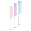 Metal Tail Comb Color X3