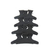 Pack of 12 black crocodile clips