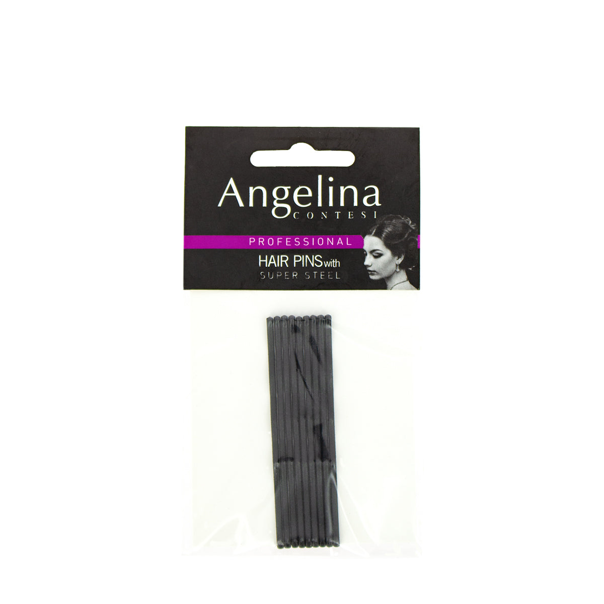 Waved hair pins 70mm x9