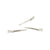Hair Separating Metal Clips x12