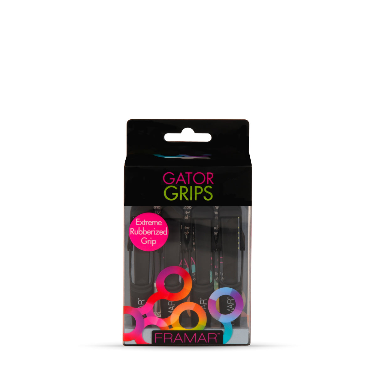 Crocodile Sectioning Clips Black x4