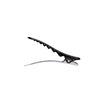 Hair Sectioning Clips Black Metal x4
