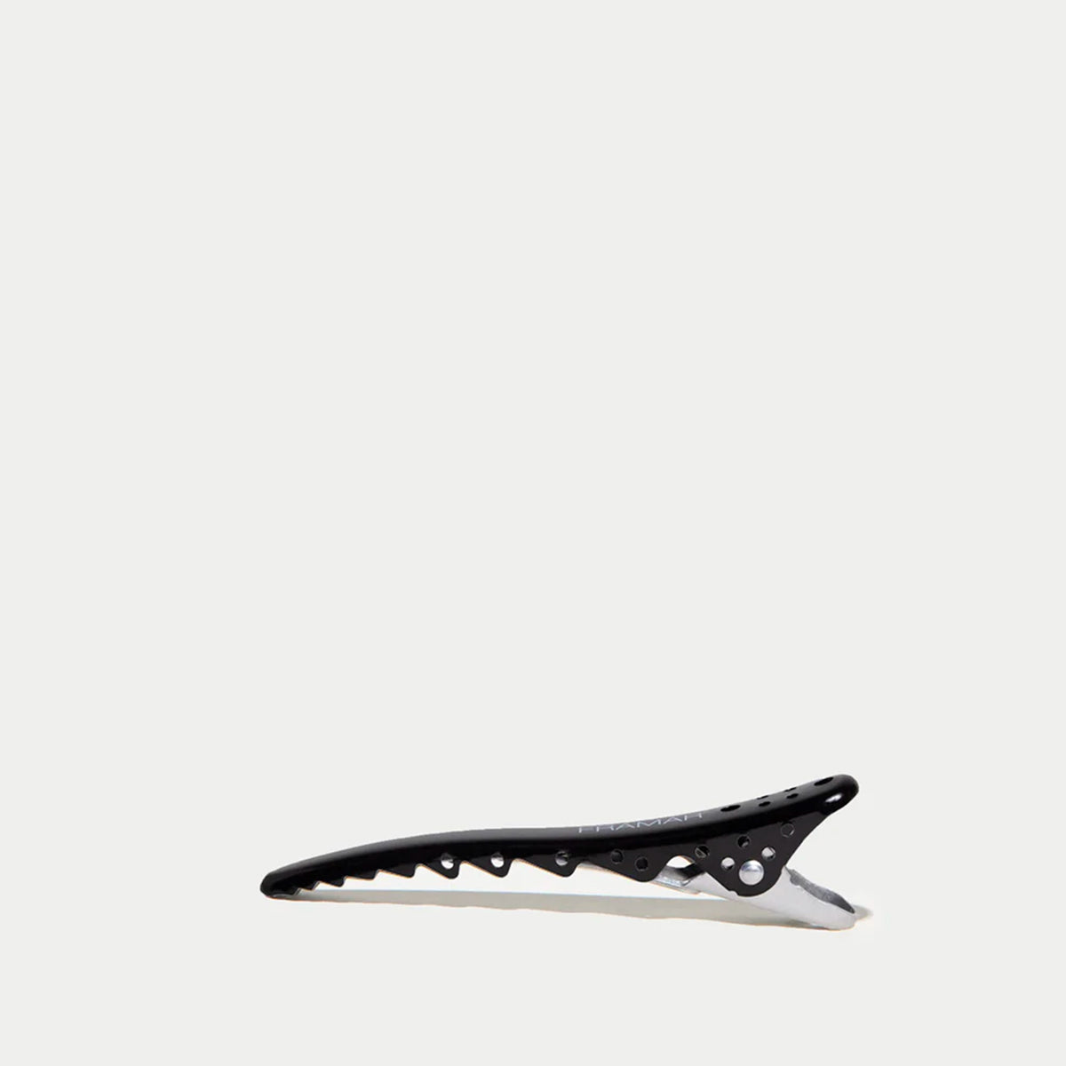 Hair Sectioning Clips Black Metal x4