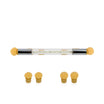 Double-ended sponge brush for gradients