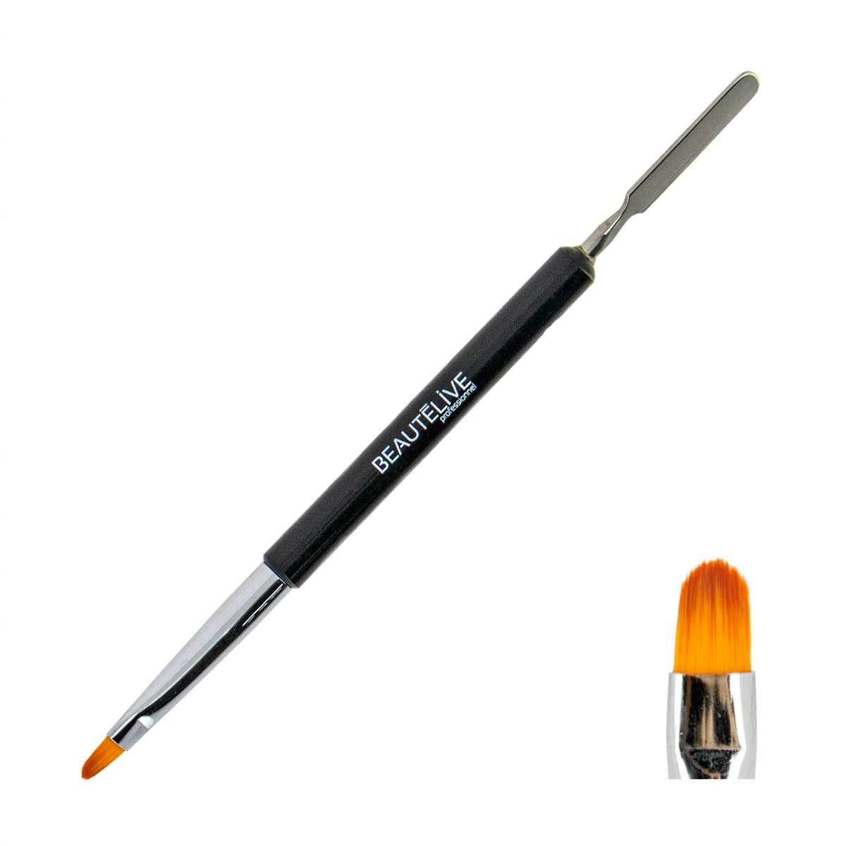 Dual-ended brush for acrygel