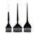 Black Brushes x3 All Techniques