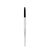 Pinceau Paupières Pompon Nylon Noir & Blanc
