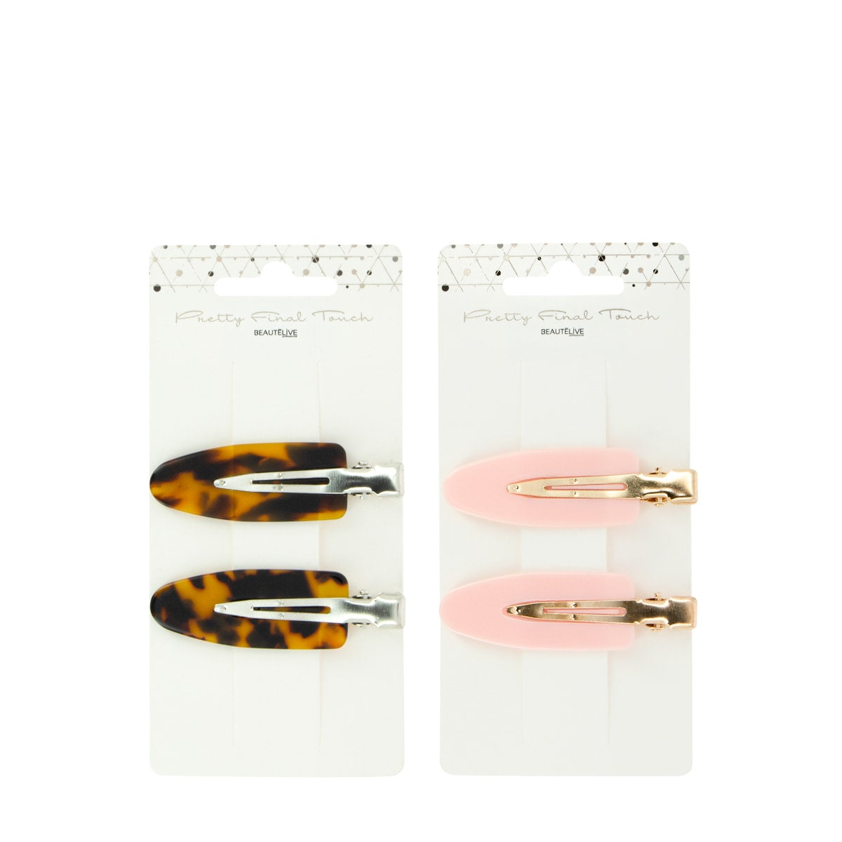 No-crease Hair Clips Acetate X2