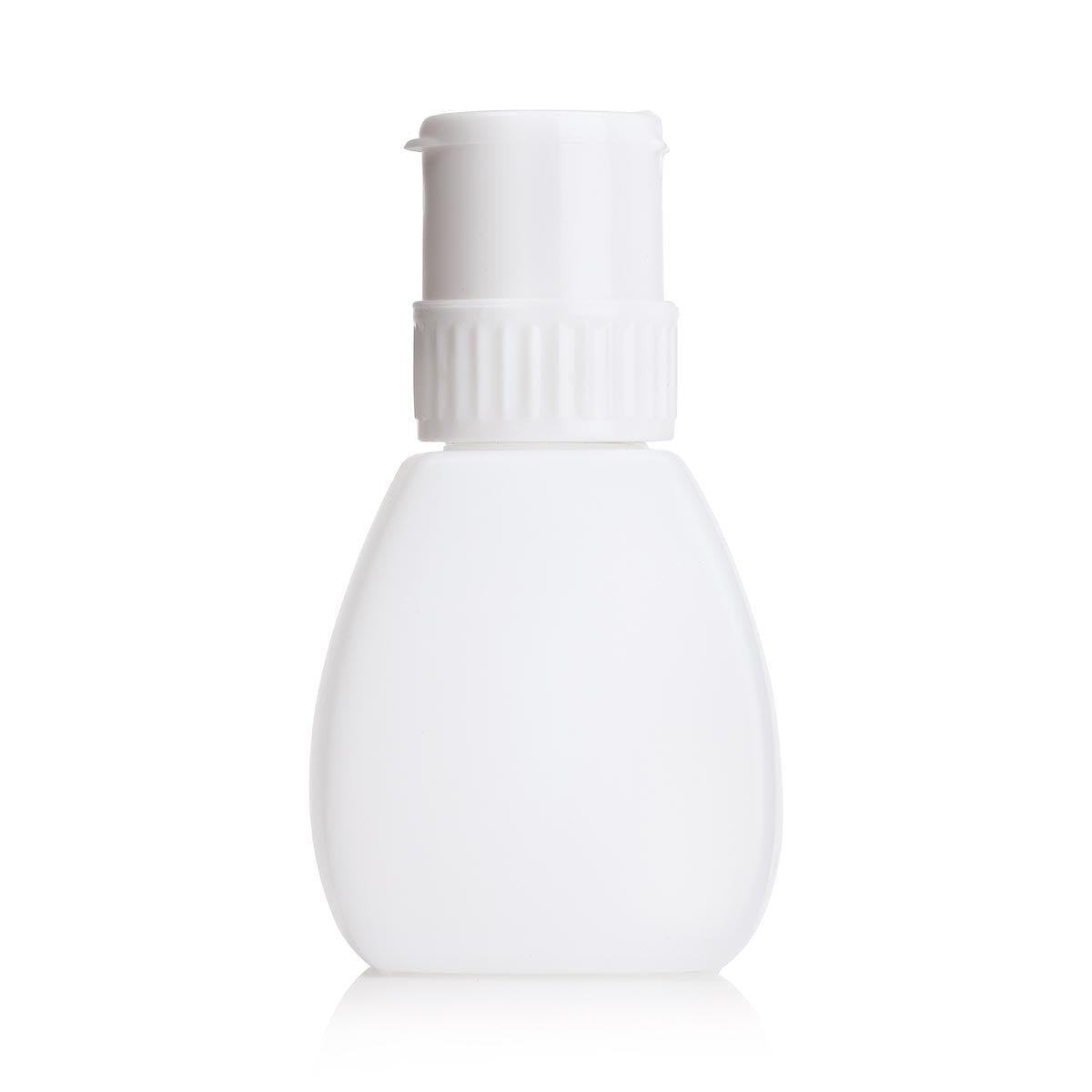 Empty nail polish remover pump bottle