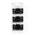 Assorted hair clips x3