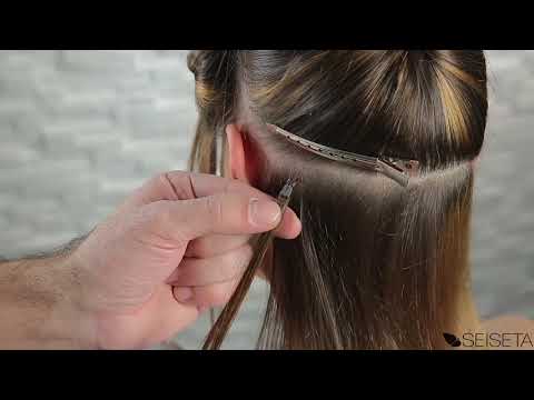Extensions Anneaux Ombrées 10 Mèches 40/45cm