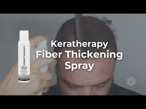 Hair thickening spray