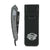 Shavette razor with whitewashed wooden handle