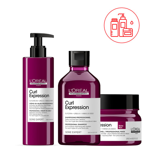 Curl Expression Curly Hair Routine