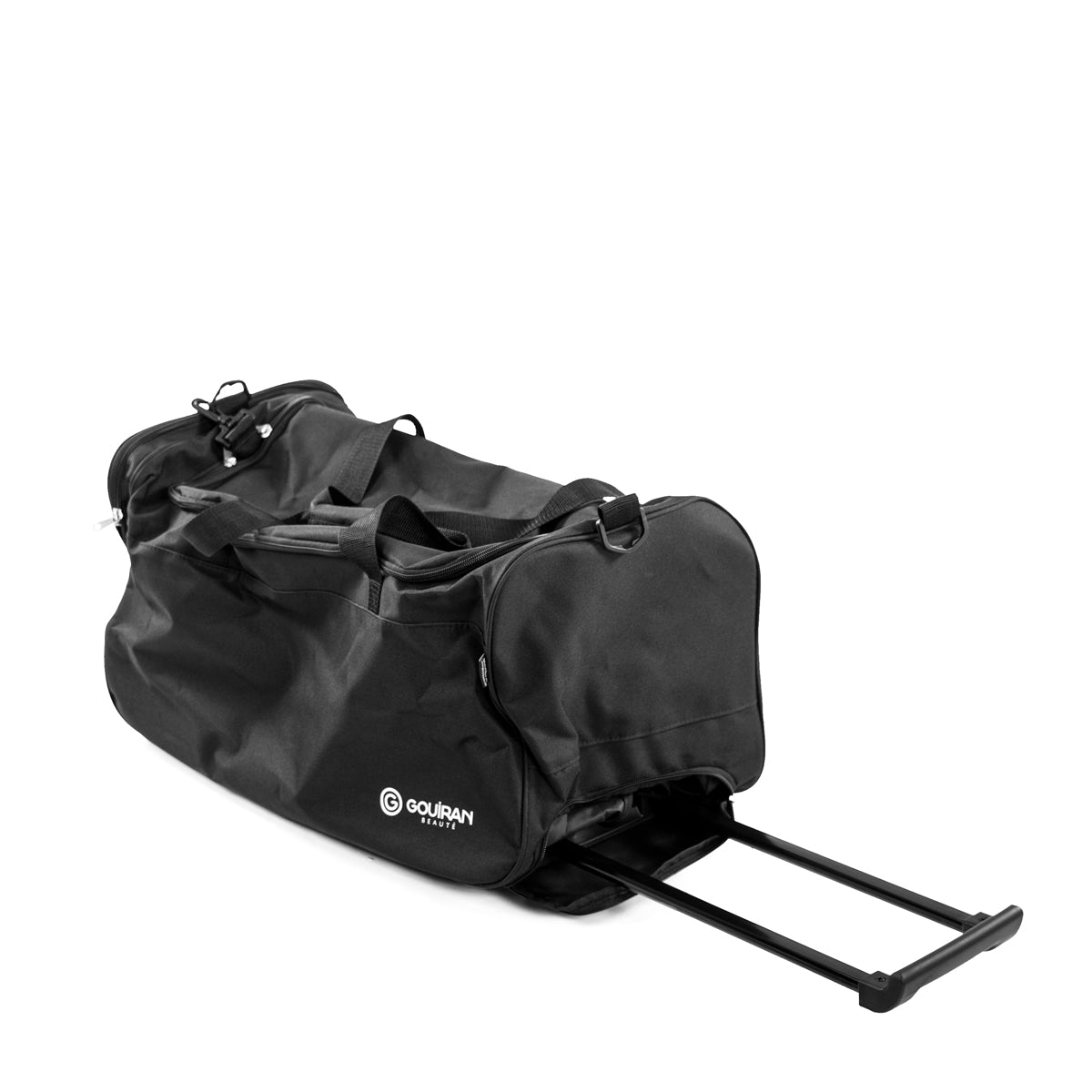 Black wheeled travel bag