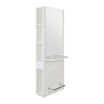 HELEN Wall-Mounted Hairdressing Unit 1 position Matte Finish + Footrest