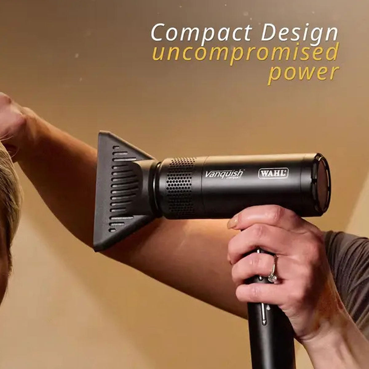 VANQUISH Compact Hair Dryer Black
