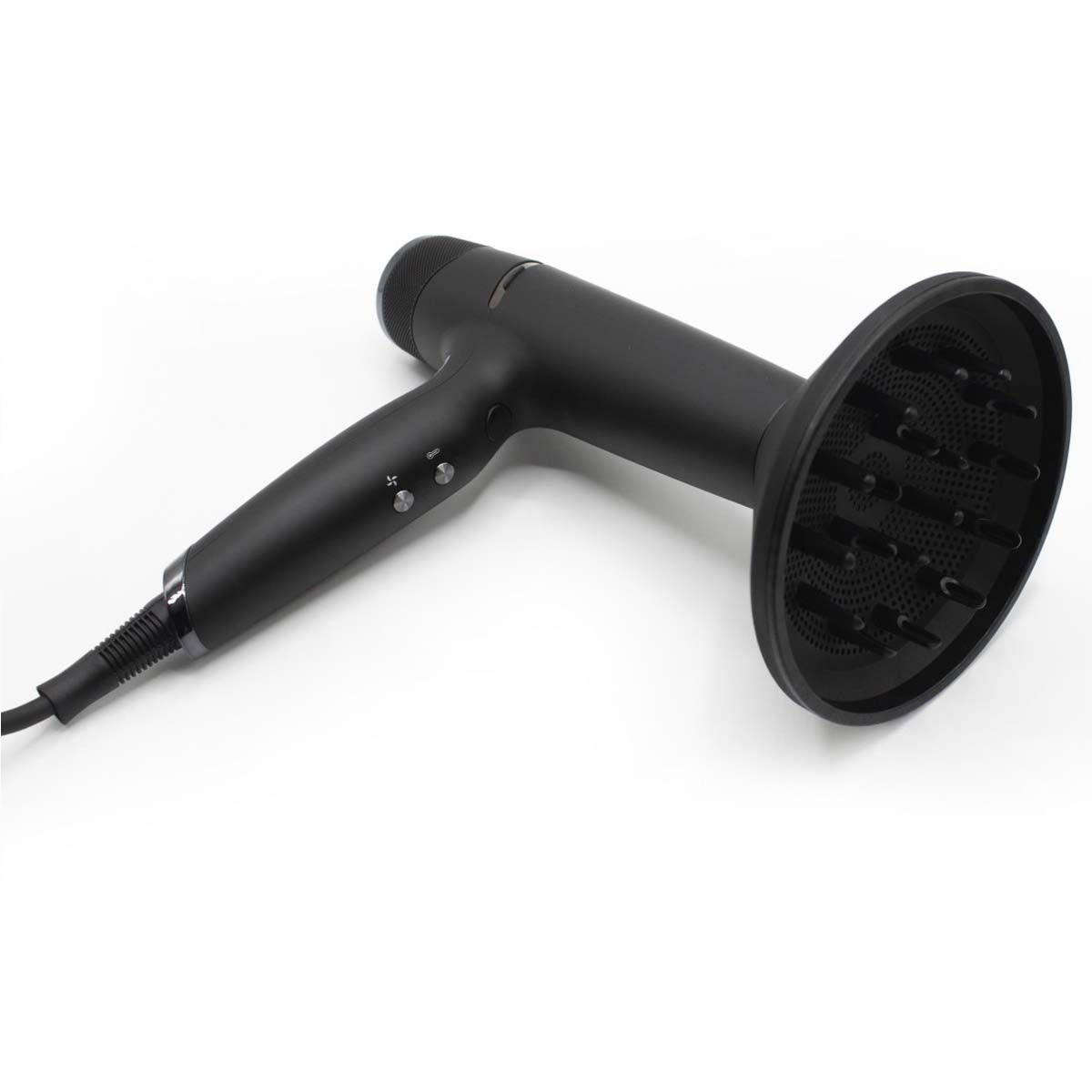 WHISPER Black Matte Digital Hair Dryer