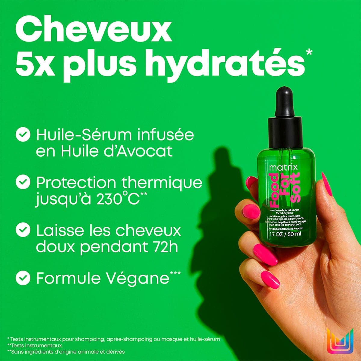 Huile-Sérum multi usages Food For Soft 50ml Matrix