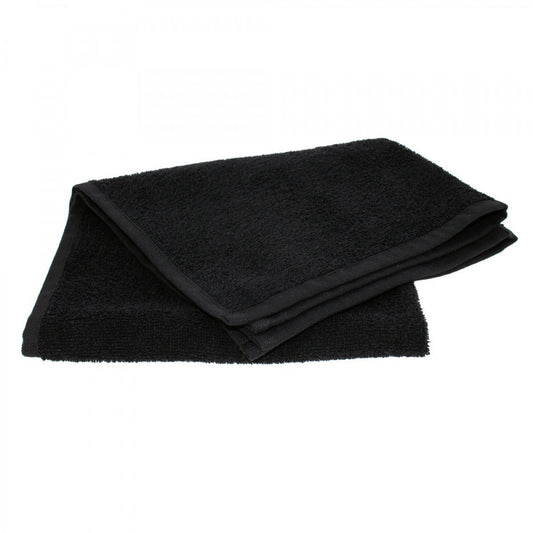 Black Sponge Towel 50x83cm