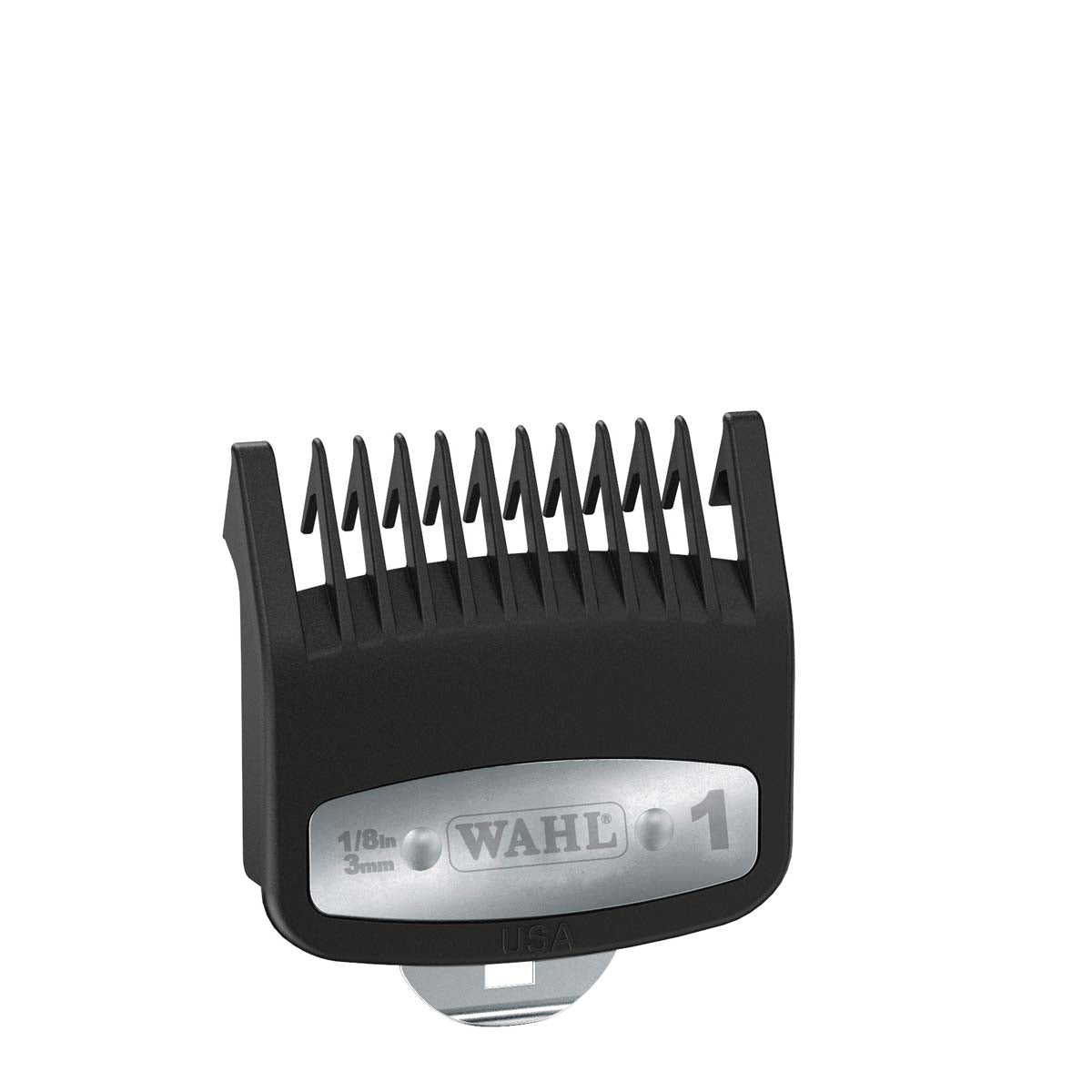 Set of 8 premium black counter combs 3 to 25mm Wahl