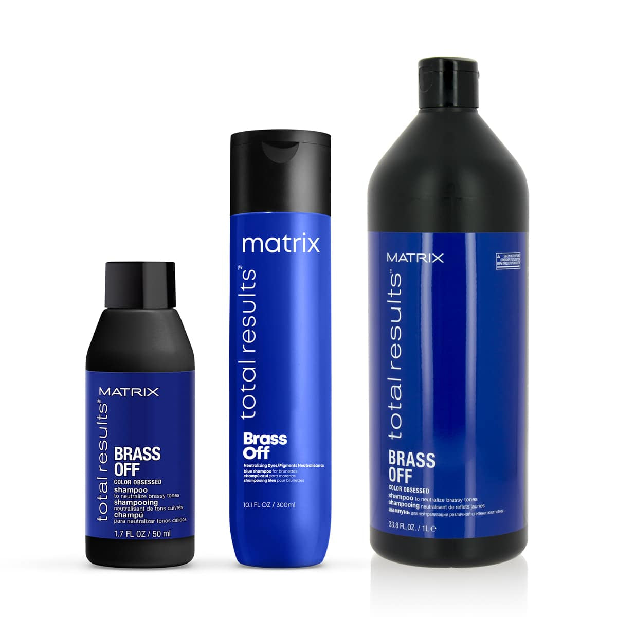 Shampoing Réhausseur de tons froids BRASS OFF Total Results