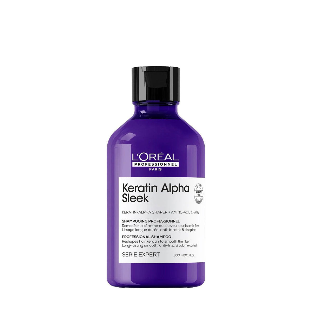 Shampoing Disciplinant Keratin Alpha Sleek Série Expert 300mlL'Oréal Professionnel