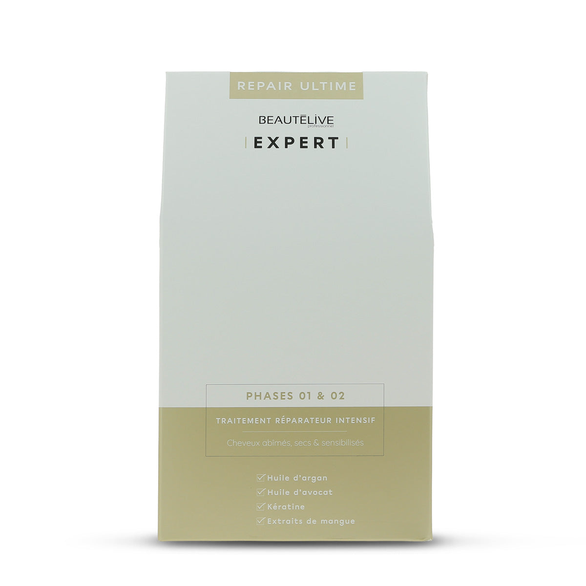 SOIN INTENSE REPAIR ULTIME 2X500ML BEAUTELIVE EXPERT